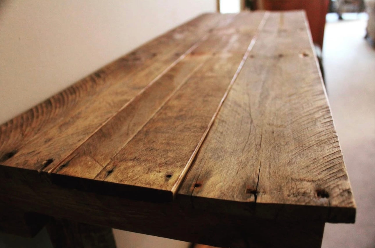 Rustic Sofa table, side table set