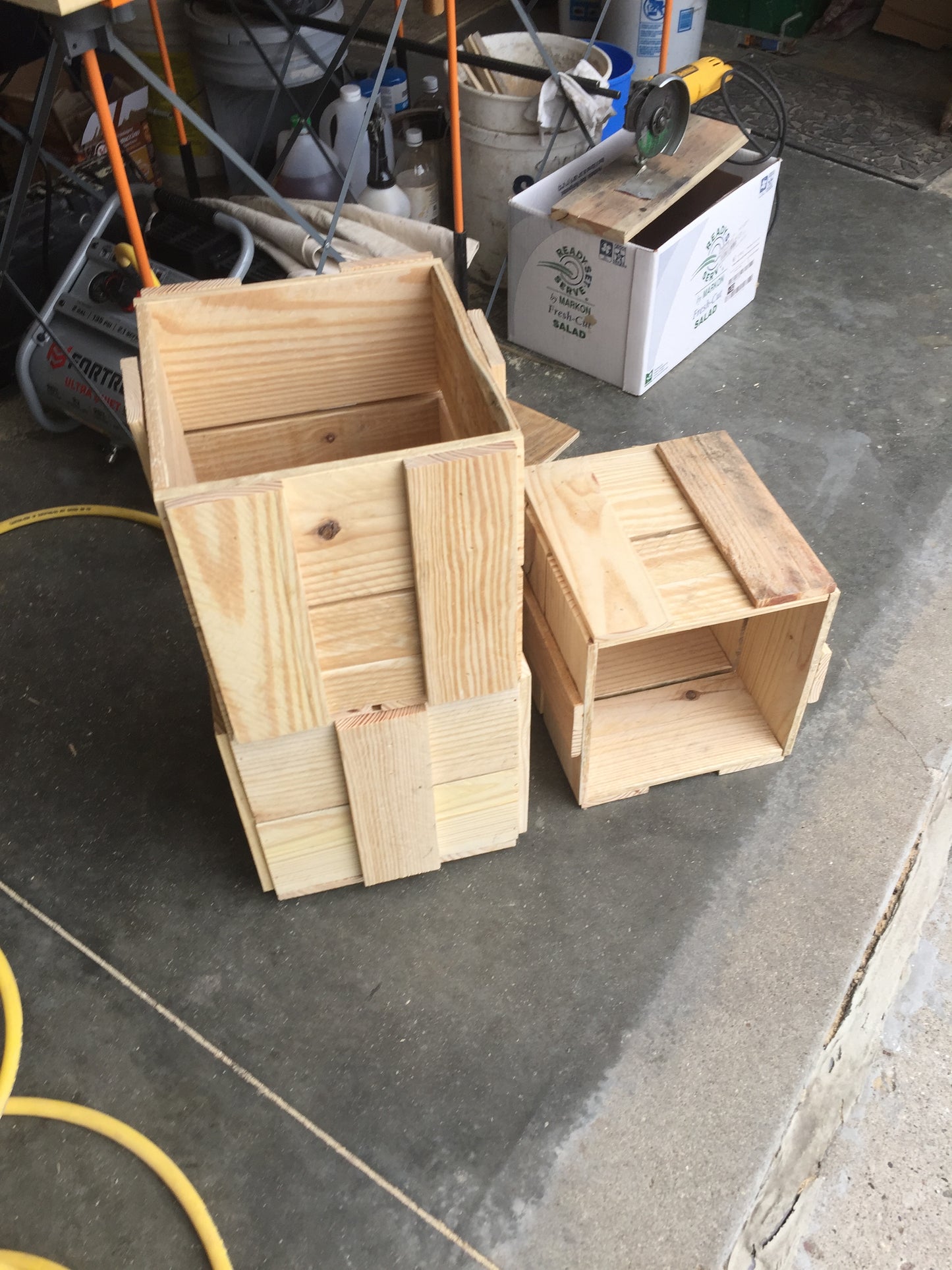 Small crate boxes